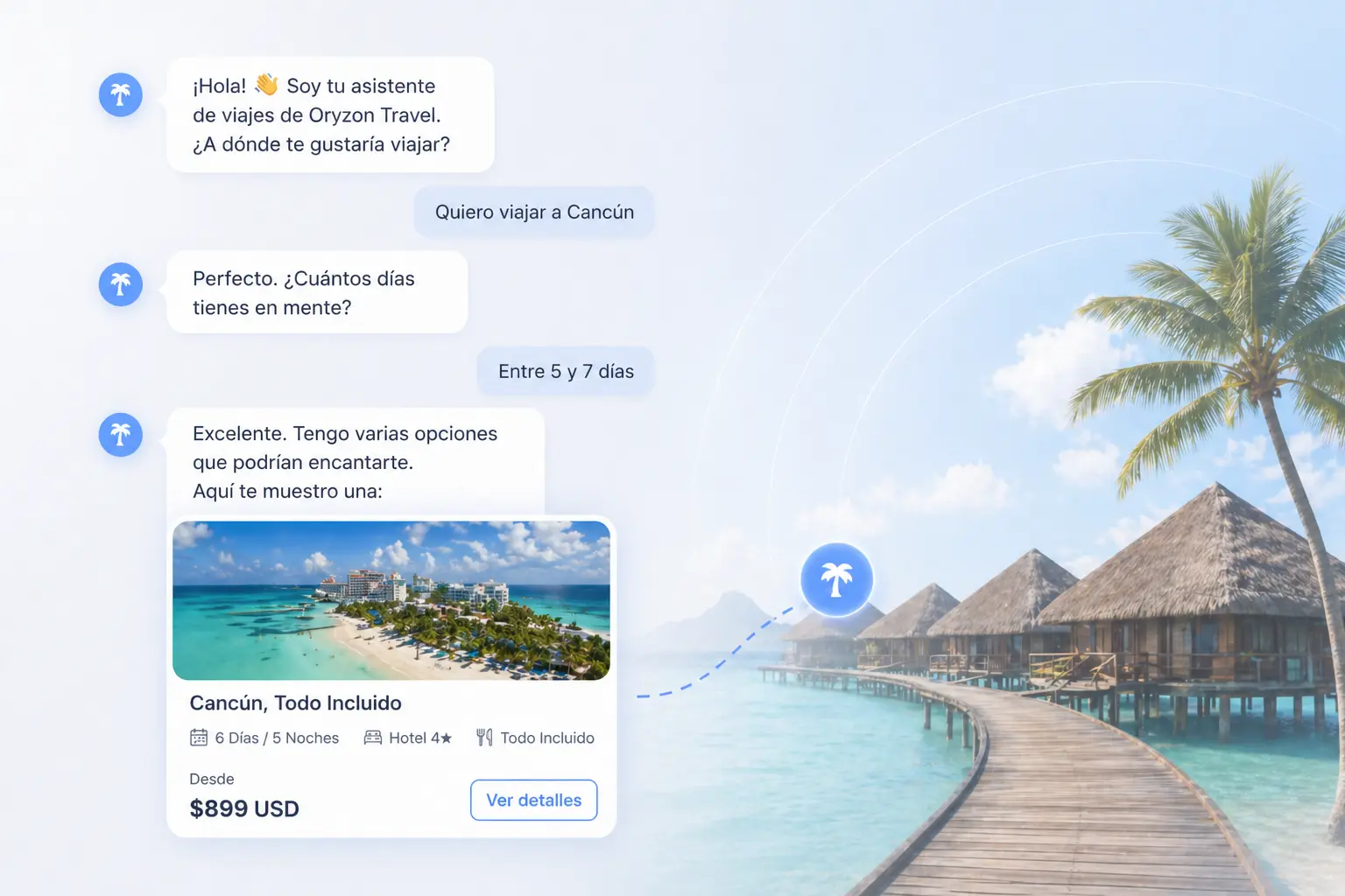 Automatización de consultas y reservas para agencias de viajes